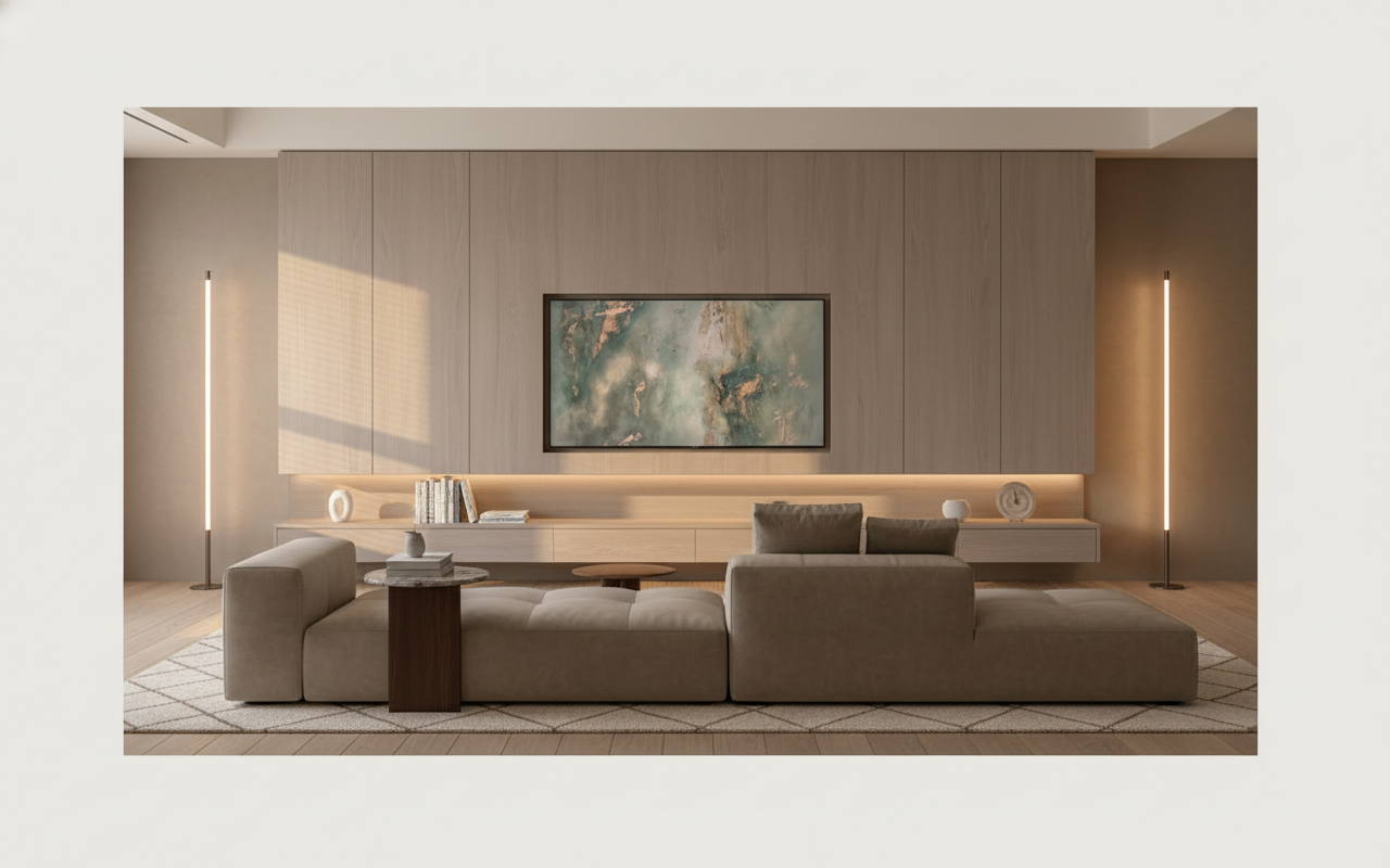 リビング壁面収納