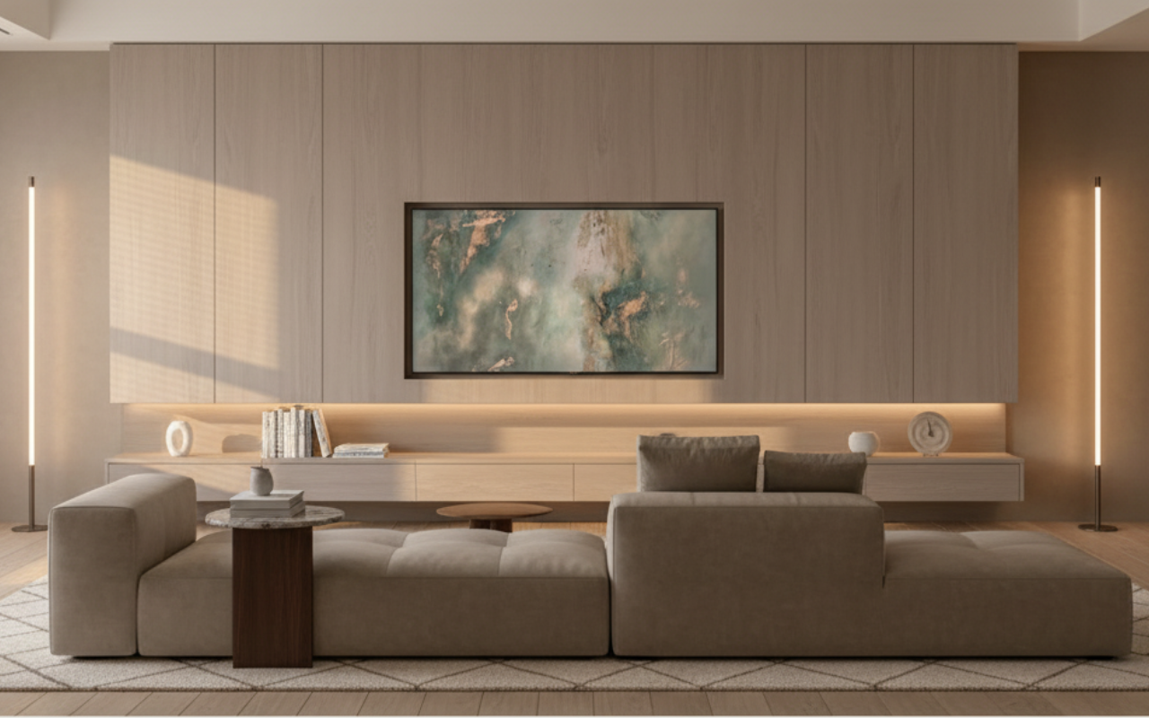 リビング壁面収納